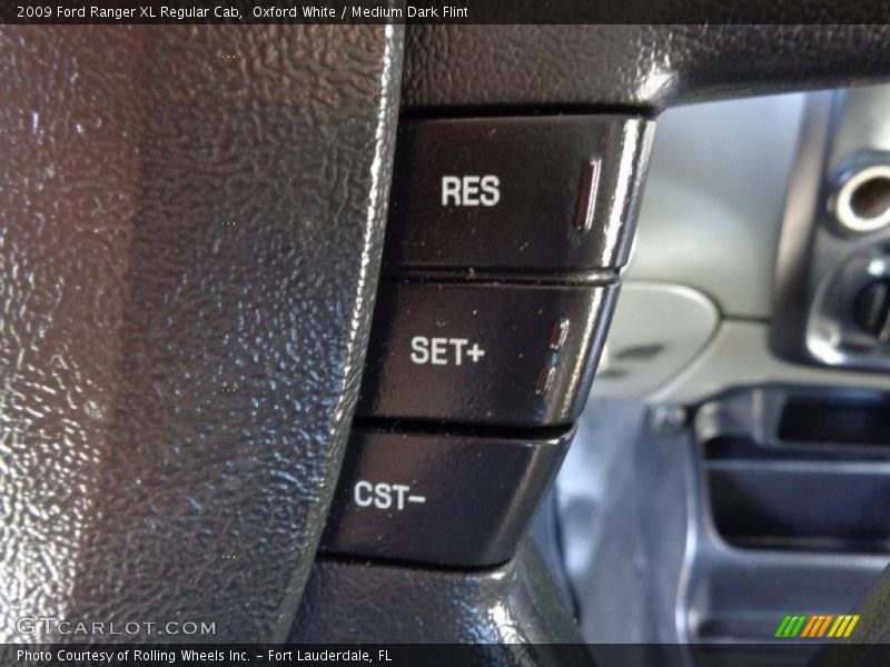 Oxford White / Medium Dark Flint 2009 Ford Ranger XL Regular Cab