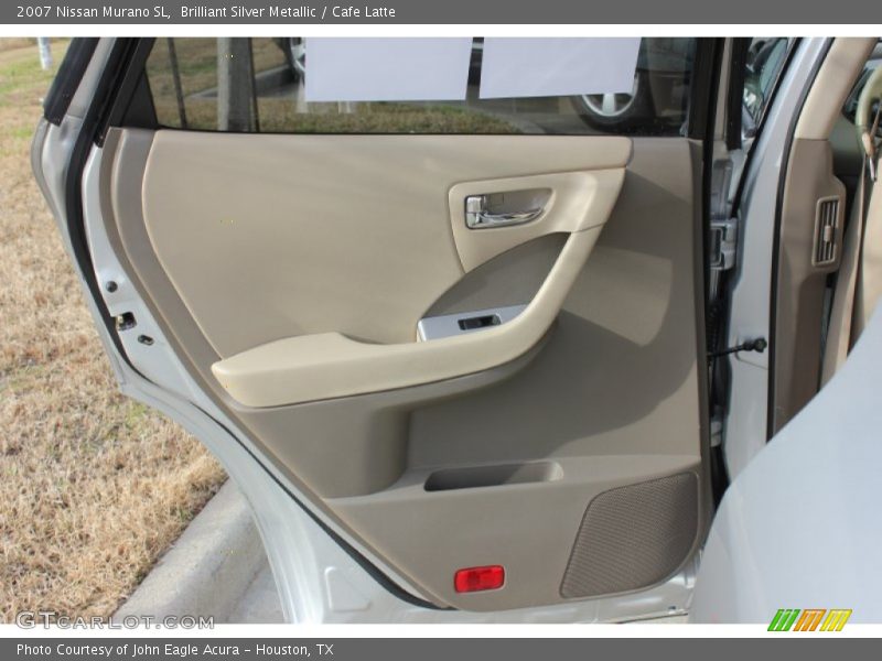 Brilliant Silver Metallic / Cafe Latte 2007 Nissan Murano SL