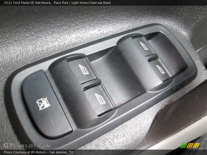 Race Red / Light Stone/Charcoal Black 2012 Ford Fiesta SE Hatchback