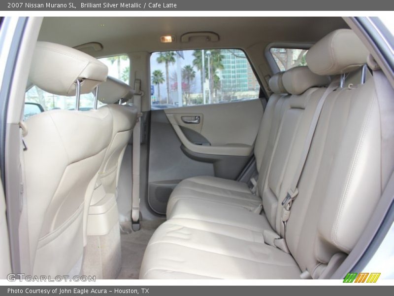 Rear Seat of 2007 Murano SL