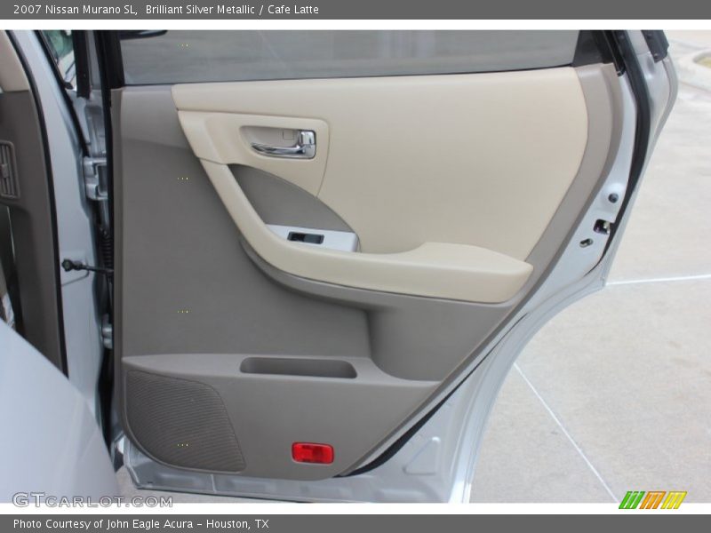 Brilliant Silver Metallic / Cafe Latte 2007 Nissan Murano SL