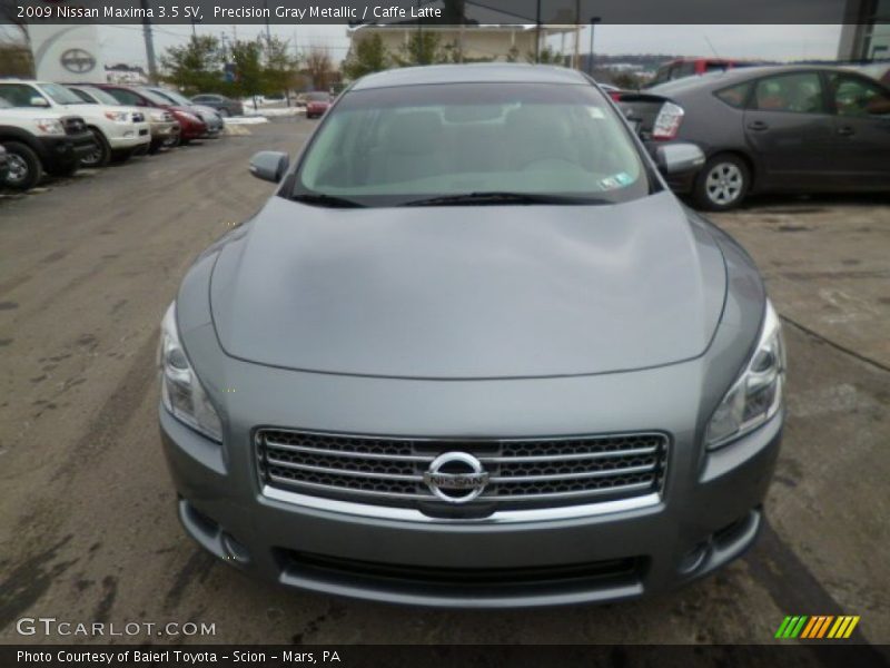 Precision Gray Metallic / Caffe Latte 2009 Nissan Maxima 3.5 SV