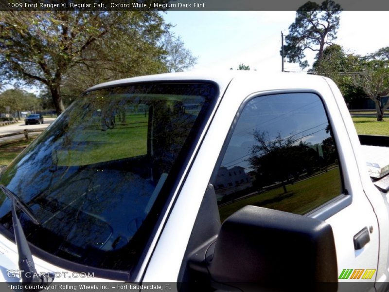 Oxford White / Medium Dark Flint 2009 Ford Ranger XL Regular Cab