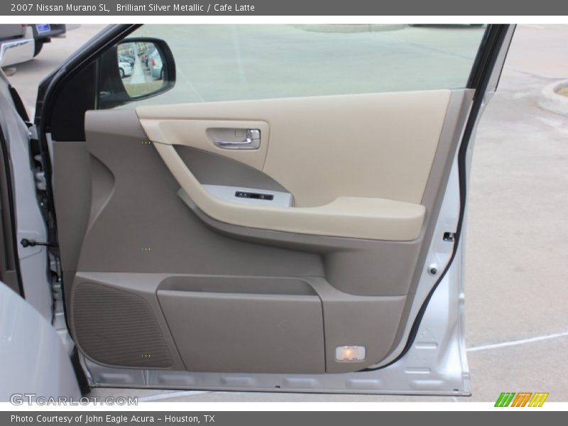 Brilliant Silver Metallic / Cafe Latte 2007 Nissan Murano SL