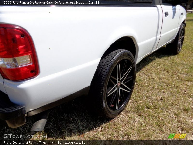 Oxford White / Medium Dark Flint 2009 Ford Ranger XL Regular Cab
