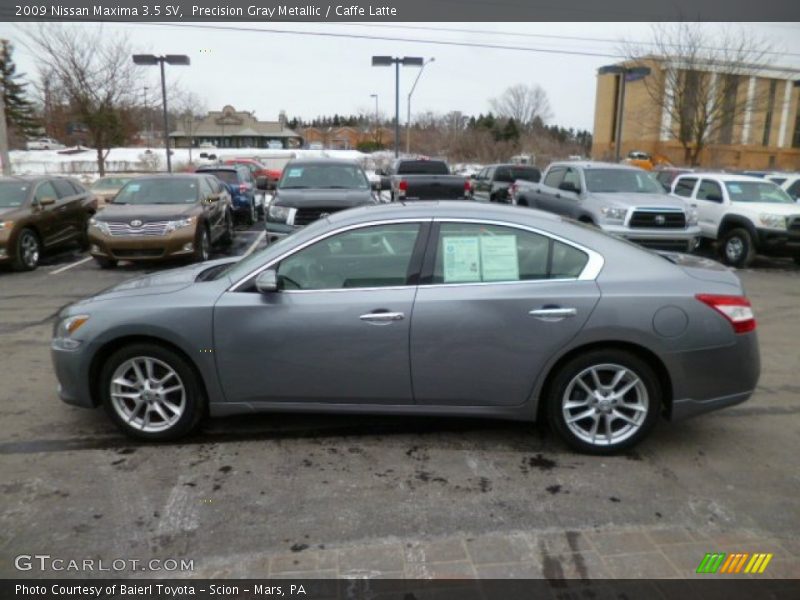 Precision Gray Metallic / Caffe Latte 2009 Nissan Maxima 3.5 SV