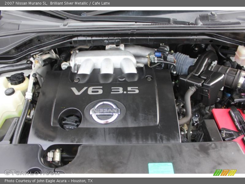  2007 Murano SL Engine - 3.5 Liter DOHC 24 Valve V6