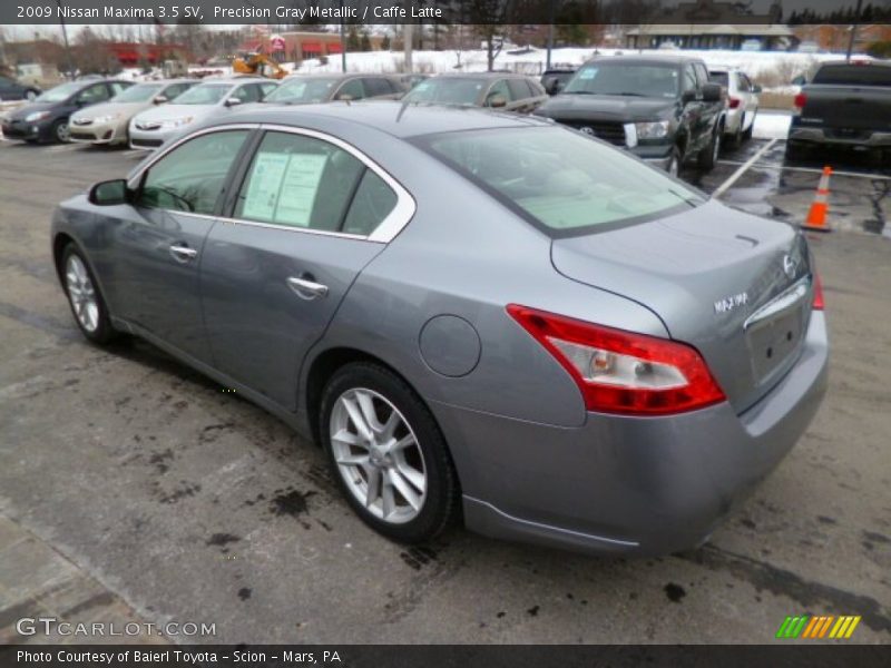 Precision Gray Metallic / Caffe Latte 2009 Nissan Maxima 3.5 SV