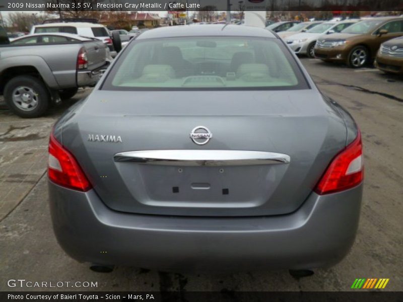 Precision Gray Metallic / Caffe Latte 2009 Nissan Maxima 3.5 SV