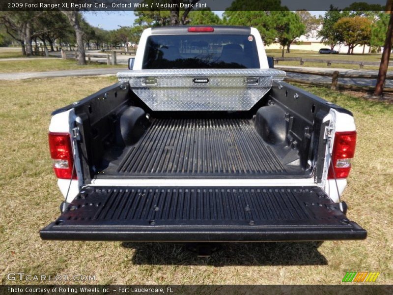 Oxford White / Medium Dark Flint 2009 Ford Ranger XL Regular Cab