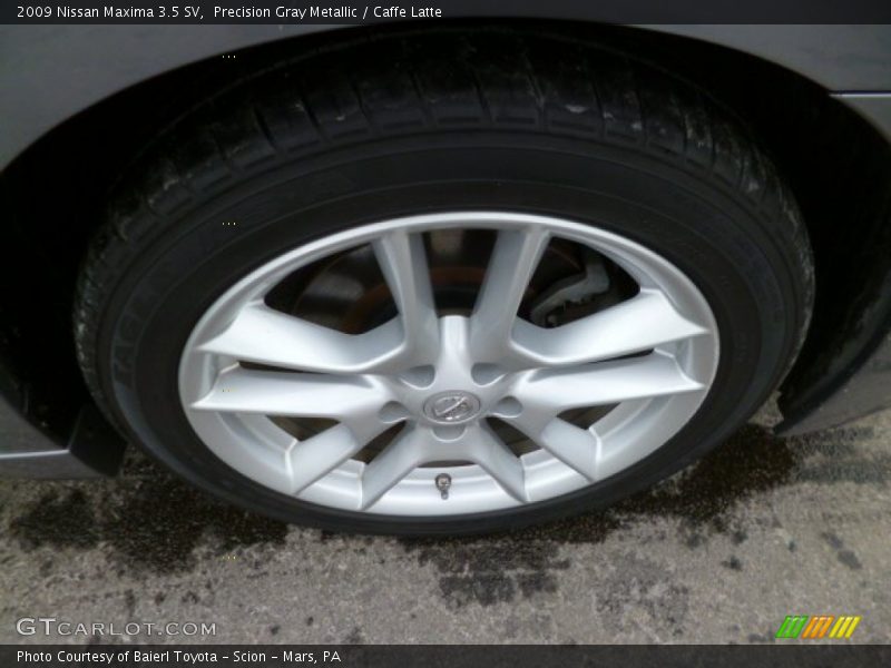 Precision Gray Metallic / Caffe Latte 2009 Nissan Maxima 3.5 SV