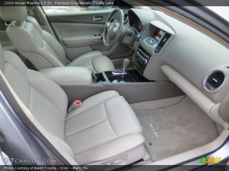 Precision Gray Metallic / Caffe Latte 2009 Nissan Maxima 3.5 SV