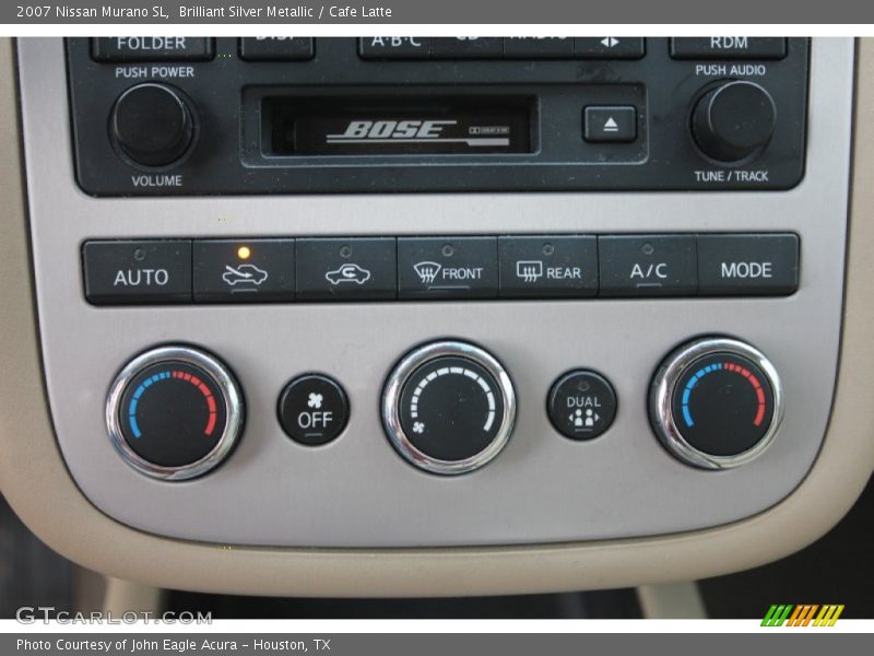 Brilliant Silver Metallic / Cafe Latte 2007 Nissan Murano SL