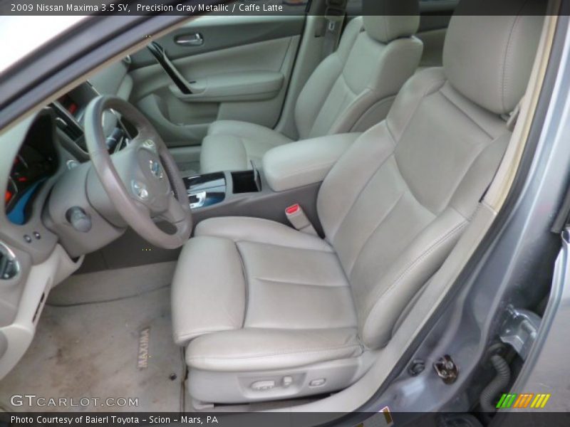 Precision Gray Metallic / Caffe Latte 2009 Nissan Maxima 3.5 SV