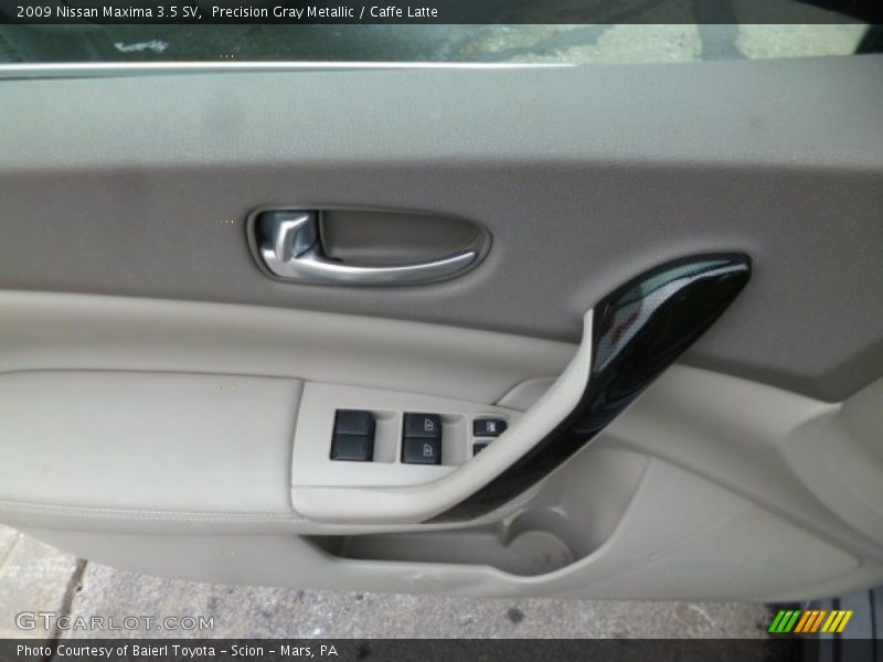 Precision Gray Metallic / Caffe Latte 2009 Nissan Maxima 3.5 SV