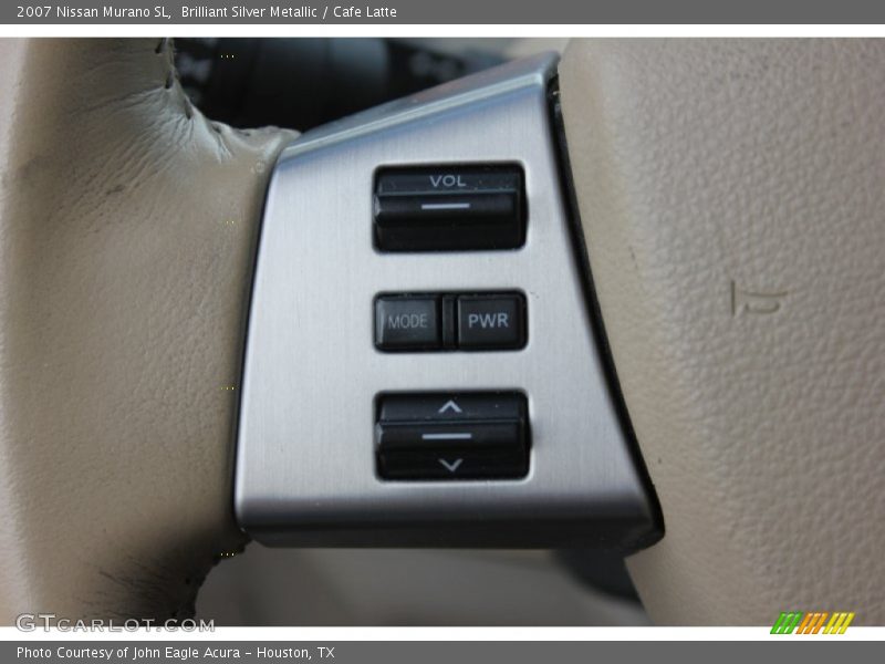 Brilliant Silver Metallic / Cafe Latte 2007 Nissan Murano SL