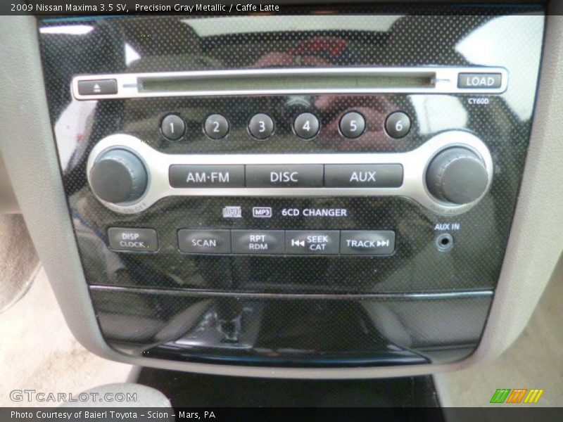 Precision Gray Metallic / Caffe Latte 2009 Nissan Maxima 3.5 SV