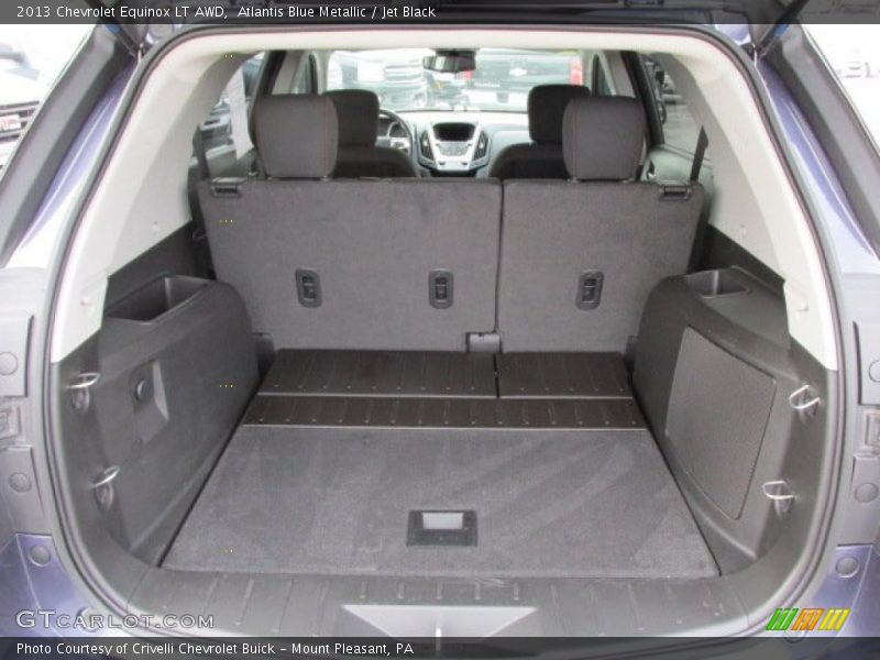 Atlantis Blue Metallic / Jet Black 2013 Chevrolet Equinox LT AWD