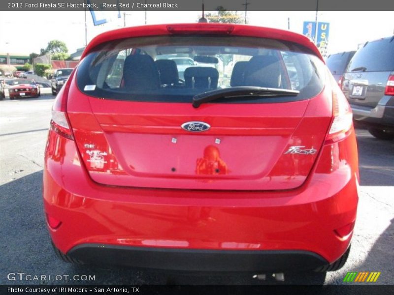Race Red / Charcoal Black 2012 Ford Fiesta SE Hatchback
