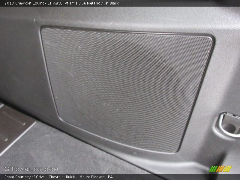 Atlantis Blue Metallic / Jet Black 2013 Chevrolet Equinox LT AWD