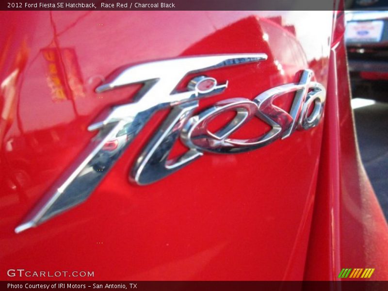 Race Red / Charcoal Black 2012 Ford Fiesta SE Hatchback