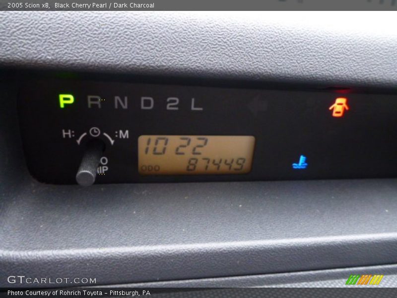 Black Cherry Pearl / Dark Charcoal 2005 Scion xB