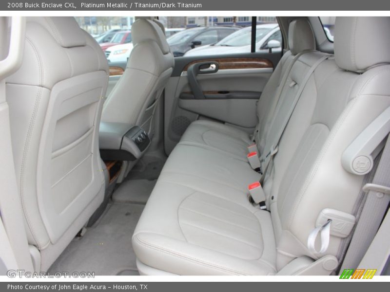 Platinum Metallic / Titanium/Dark Titanium 2008 Buick Enclave CXL