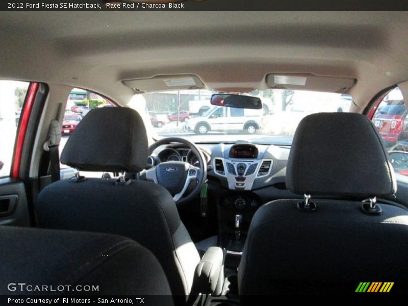 Race Red / Charcoal Black 2012 Ford Fiesta SE Hatchback