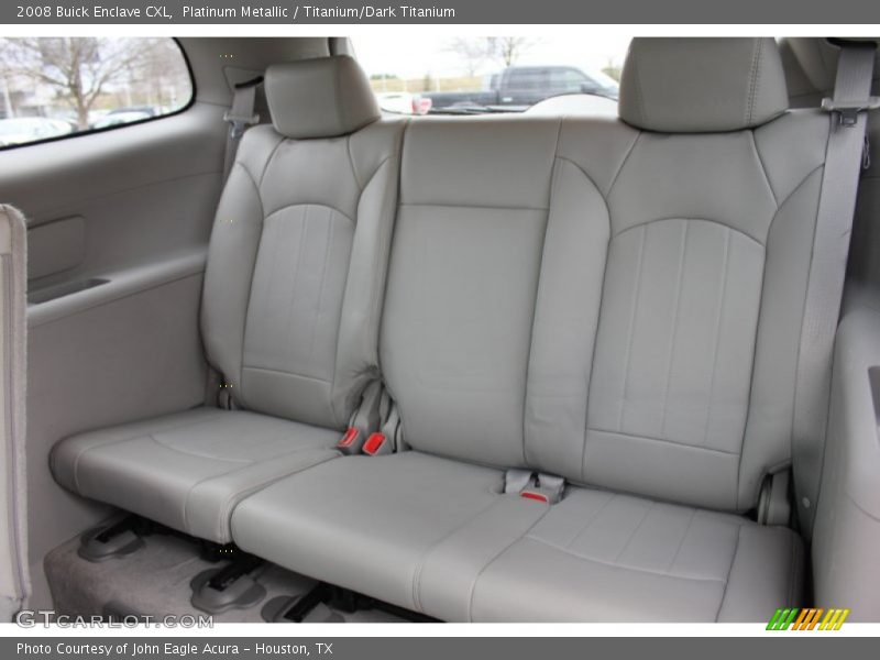 Platinum Metallic / Titanium/Dark Titanium 2008 Buick Enclave CXL