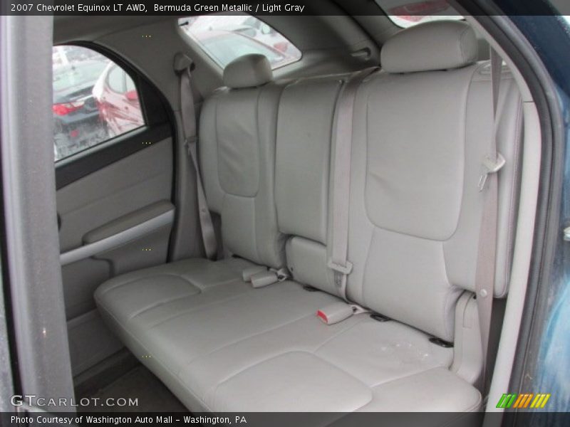 Bermuda Green Metallic / Light Gray 2007 Chevrolet Equinox LT AWD
