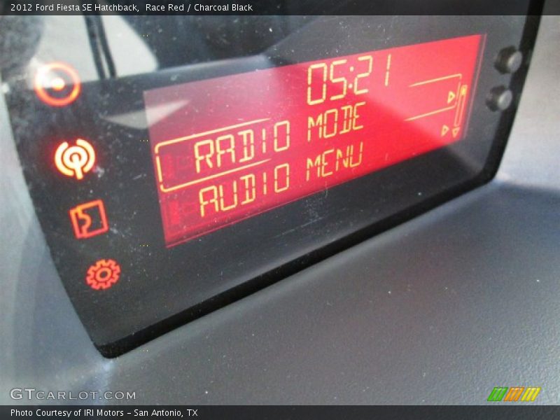 Race Red / Charcoal Black 2012 Ford Fiesta SE Hatchback