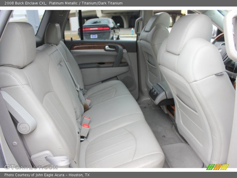 Platinum Metallic / Titanium/Dark Titanium 2008 Buick Enclave CXL