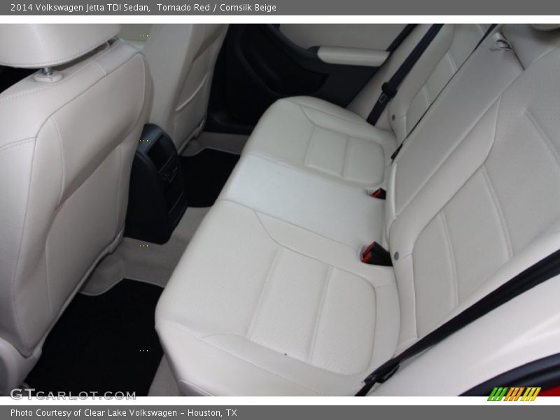 Tornado Red / Cornsilk Beige 2014 Volkswagen Jetta TDI Sedan