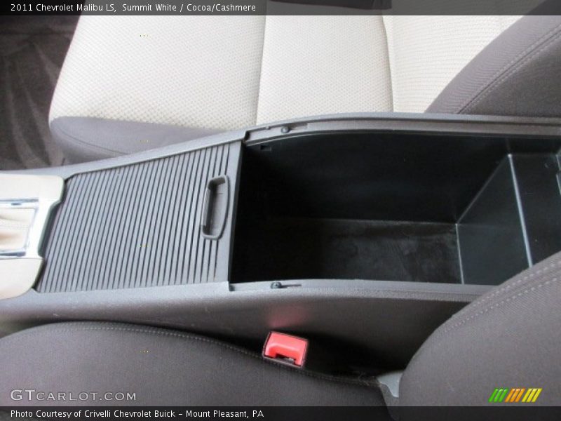 Summit White / Cocoa/Cashmere 2011 Chevrolet Malibu LS