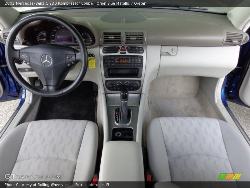 Dashboard of 2002 C 230 Kompressor Coupe