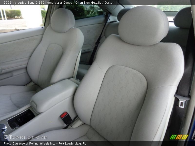 Front Seat of 2002 C 230 Kompressor Coupe