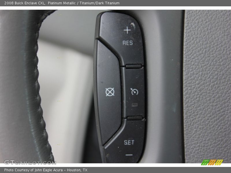 Platinum Metallic / Titanium/Dark Titanium 2008 Buick Enclave CXL