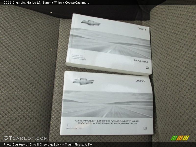 Summit White / Cocoa/Cashmere 2011 Chevrolet Malibu LS