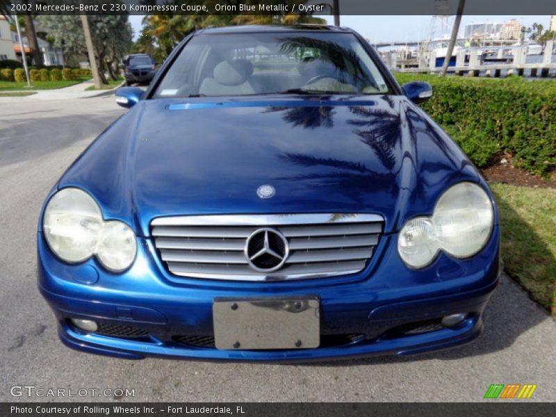  2002 C 230 Kompressor Coupe Orion Blue Metallic