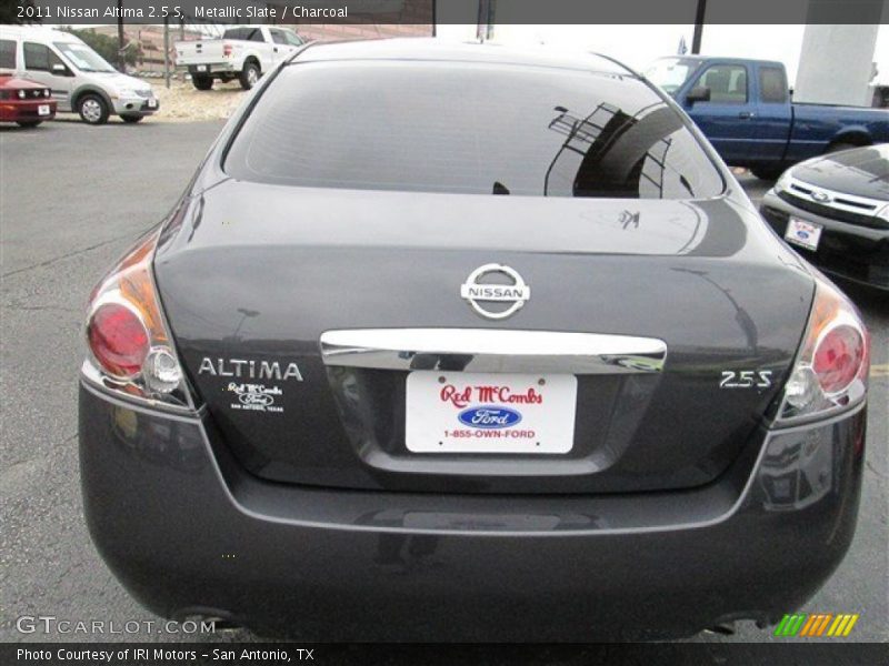 Metallic Slate / Charcoal 2011 Nissan Altima 2.5 S