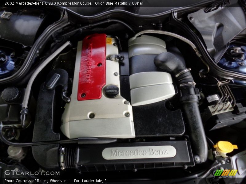  2002 C 230 Kompressor Coupe Engine - 2.3 Liter Supercharged DOHC 16-Valve 4 Cylinder