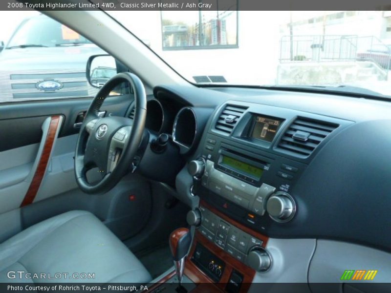 Classic Silver Metallic / Ash Gray 2008 Toyota Highlander Limited 4WD