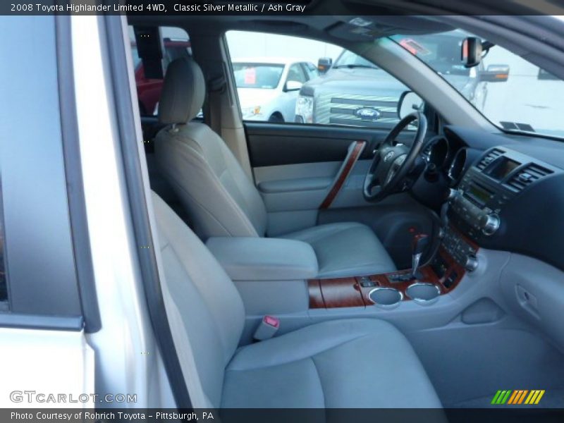 Classic Silver Metallic / Ash Gray 2008 Toyota Highlander Limited 4WD