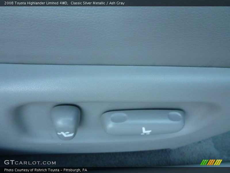Classic Silver Metallic / Ash Gray 2008 Toyota Highlander Limited 4WD