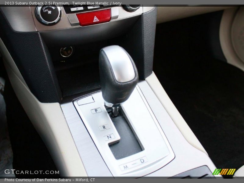 Twilight Blue Metallic / Ivory 2013 Subaru Outback 2.5i Premium