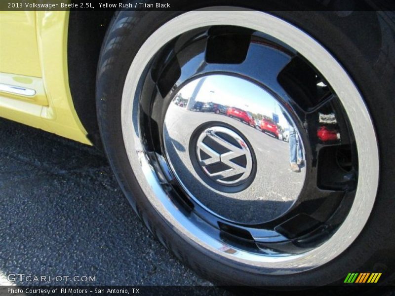 Yellow Rush / Titan Black 2013 Volkswagen Beetle 2.5L