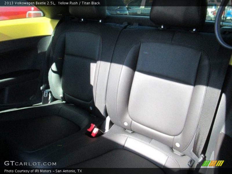 Yellow Rush / Titan Black 2013 Volkswagen Beetle 2.5L
