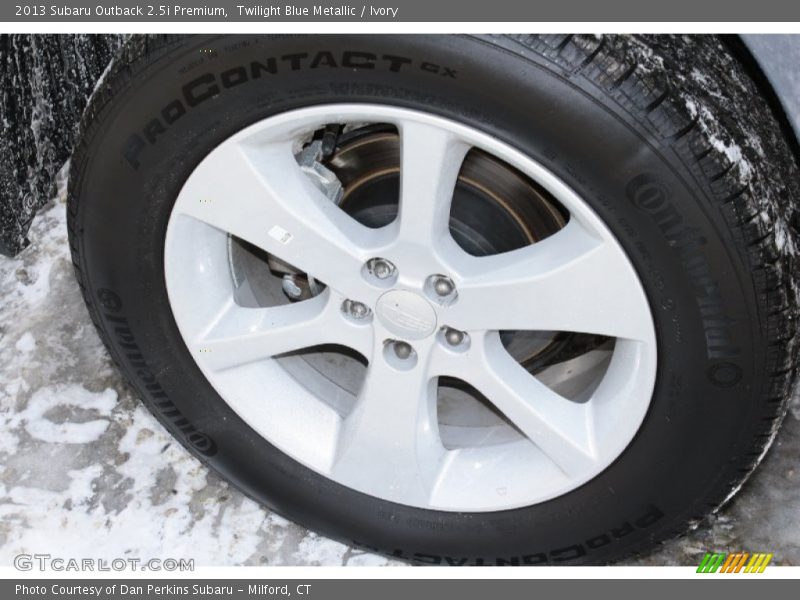 Twilight Blue Metallic / Ivory 2013 Subaru Outback 2.5i Premium