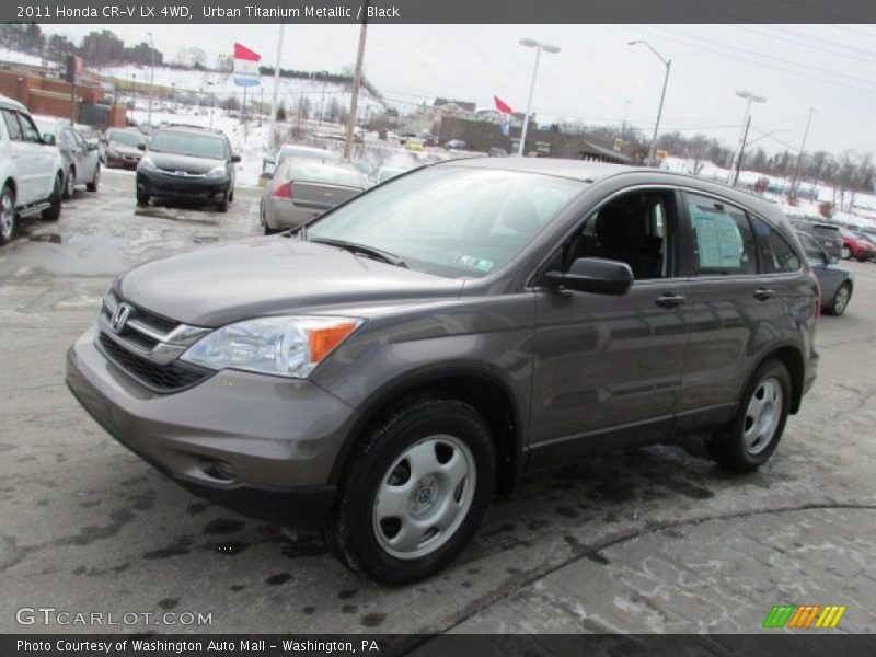 Urban Titanium Metallic / Black 2011 Honda CR-V LX 4WD