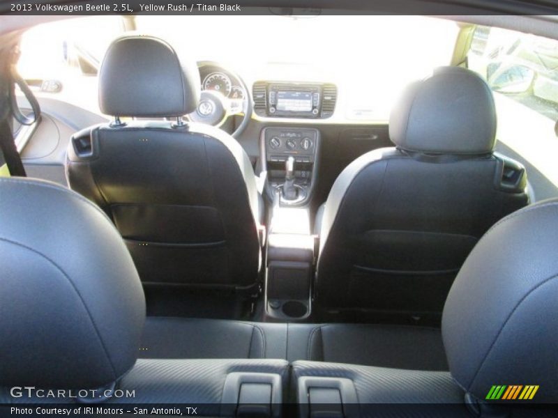 Yellow Rush / Titan Black 2013 Volkswagen Beetle 2.5L